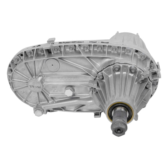 Remanufactured NP273 Transfer Case, 2007-12 Dodge Ram 3500, Manual Transmission, or 6.7L Diesel With Automatic Transmission, Bolt On Rear Yoke, Splined Shift Shaft, With Shift Motor