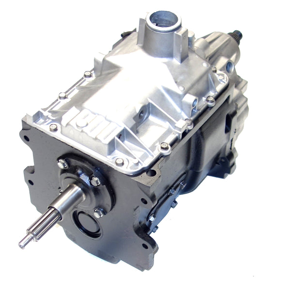 Remanufactured NV4500 Manual Transmission, 1991-94 GM 2500/3500, 2WD, External Slave Cylinder, Round Shifter Stub Opening In The Top Cover, No Brake