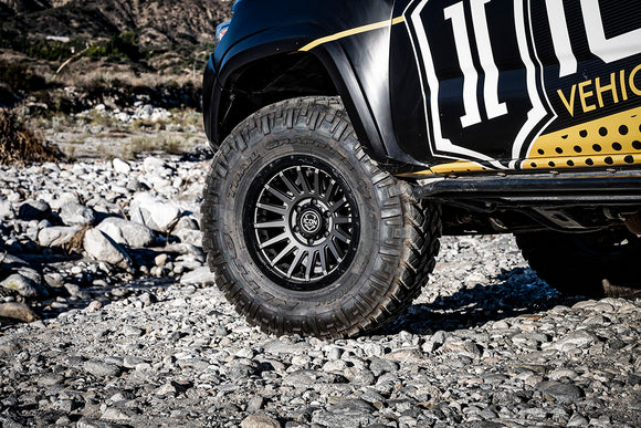 ICON Alloys Recon Pro, Charcoal, 18 x 9 / 6 x 5.5, 0mm Offset, 5" BS