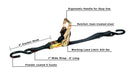 BulletProof Medium Duty 1" Ratchet Strap-5