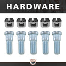 Rear Axle Kit Fits Dana D44 Diff 30 Spline RH 29.75" Long-2