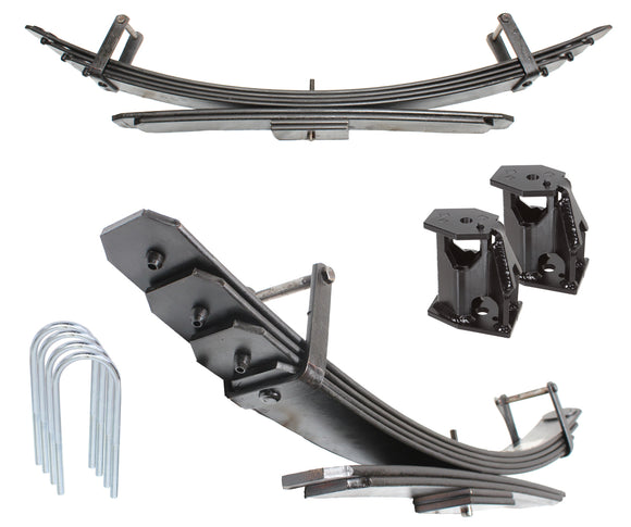 Carli Add-A-Pack Rear Leaf Springs, 2017-26 Ford F250/F350 4×4, 1” Lift