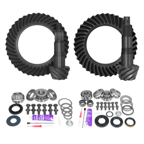 Ring & Pinion Gear Kit Package Front & Rear with Install Kits - Toyota 10.5/9R
