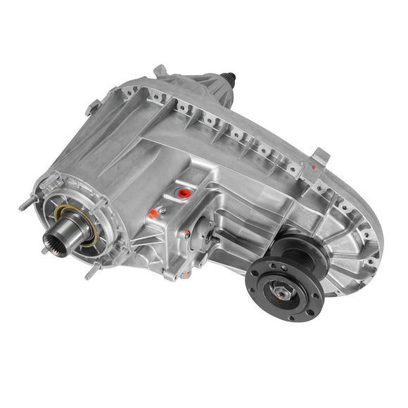 Remanufactured NP271 Transfer Case, Upgraded Heavy Duty Replacement, 2007-10 Dodge Ram 3500, Manual Transmission or 6.7L Diesel With Automatic Transmission, Bolt On Rear Yoke, 1.5" Hex Position Switch