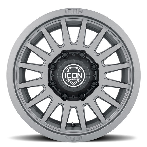 ICON Alloys Recon SLX, Charcoal, 18 x 9 / 8 x 180, 12mm Offset, 5.5" Backspace