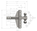 BulletProof 2.0" Medium Duty 4" & 6" Offset Hitch-4