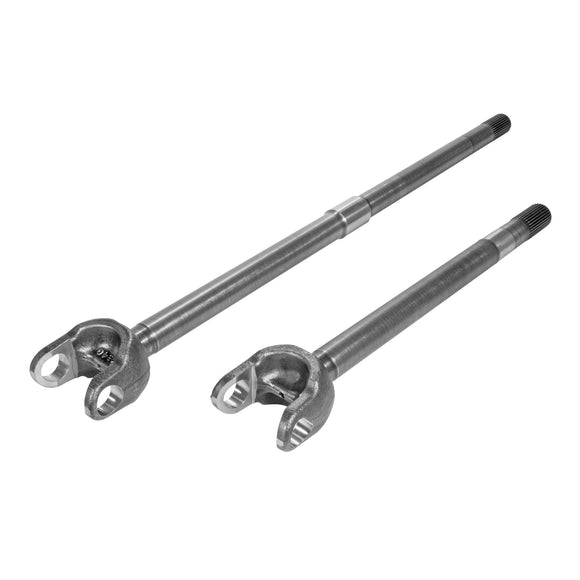 Yukon Chromoly Front Axle Kit for JL/JT Rubicon Dana 44, 32 Spline, w/FAD Delete