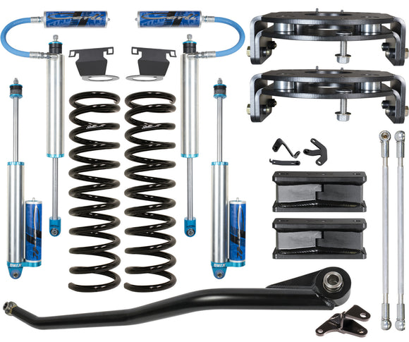 Carli Pintop 2.5 Leveling System, Base, 2.5” Lift, 2014-25 Ram 2500, Air Rear