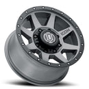 ICON Alloys Rebound HD, Titanium, 18 x 9 / 8 x 180, 12mm Offset, 5.5" BS-3