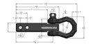 BulletProof 2.0" Heavy Duty Receiver Shackle-4