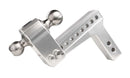 BulletProof 2.0" Aluminum Medium Duty 6" Drop/Rise Hitch - Stainless Ball-3