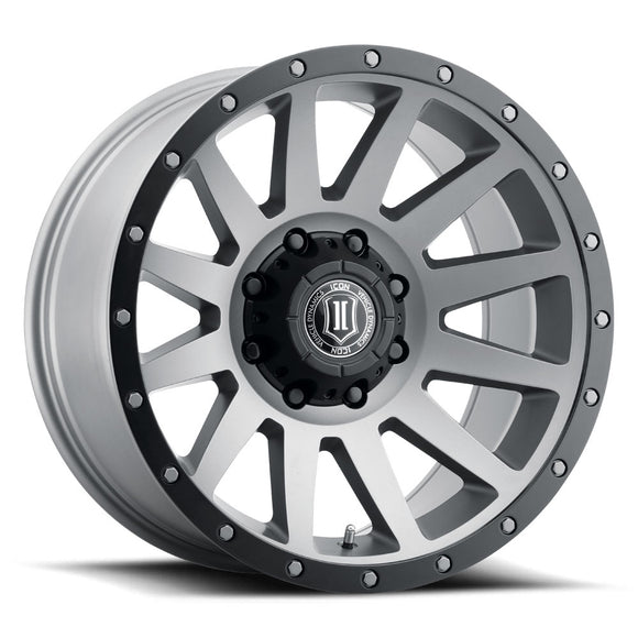 ICON Alloys Compression, Titanium, 20 x 10 / 8 x 6.5, -19mm Offset, 4.75" Backspace