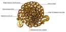 BulletProof Extreme Duty 1/2" x 12' Transport Chain-4