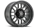 ICON Alloys Alpha, Titanium, 17 x 8.5 / 6 x 135, 6mm Offset, 5" BS-1