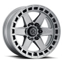 ICON Alloys Raider, Titanium, 17 x 8.5 / 6 x 5.5, 0mm Offset, 4.75" BS-1
