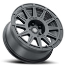 ICON Alloys Ricochet, Satin Black, 15 x 7 / 5 x 100, 15mm Offset, 4.6" BS-3