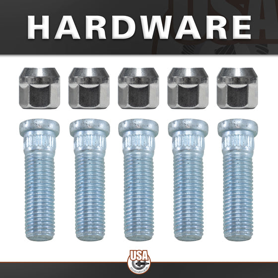 Rear Axle Kit Fits GM 7.5" Diff 28 Spline w/ABS 29" Long