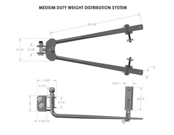 BulletProof Medium Duty Weight Distribution System