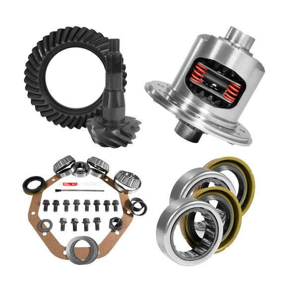 9.25" CHY 3.91 Rear Ring & Pinion, Install Kit, 31spl Posi, 1.7" Axle Bearings