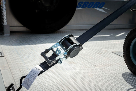BulletProof Heavy Duty 2" Auto Retractable Ratchet Strap