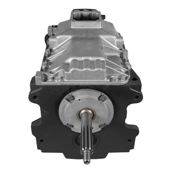 Remanufactured NV4500 Manual Transmission, 1996-00 GM P-Truck, 2WD, Internal Slave, Square Shifter Stub Opening In The Top Cover, Without Emergency Brake