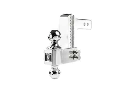 BulletProof 2.0" Aluminum Medium Duty 4" Drop/Rise Hitch