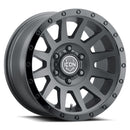 ICON Alloys Compression, Double Black, 17 x 8.5 / 6 x 135, 6mm Offset, 5" BS-1