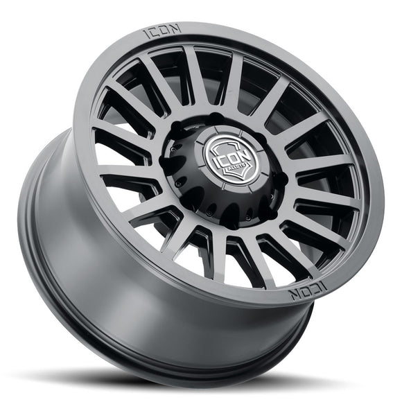 ICON Alloys Recon SLX, Satin Black, 18 x 9 / 8 x 170, 6mm Offset, 5.25" Backspace