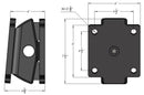 BulletProof Heavy Duty Road Suppressor Flat Plate to Flat Plate Mount-2