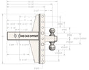 BulletProof 3.0" Heavy Duty 4" & 6" Offset Hitch-5