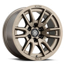 ICON Alloys Vector 6, Bronze, 17 x 8.5 / 6 x 135, 6mm Offset, 5" BS-1