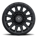 ICON Alloys Compression HD, Double Black, 18 x 9 / 8 x 6.5, 12mm Offset, 5.5" Backspace-5