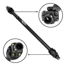 Yukon performance front driveshaft, 2018 Jeep JL Sahara 4 Dr, Auto, Selec-Trac-1